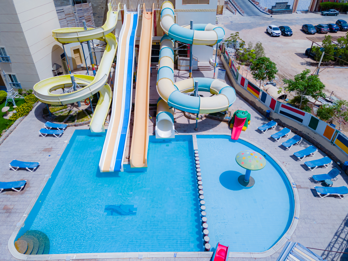 King Tut Aqua Park Beach Resort — Hurghada, Red Sea