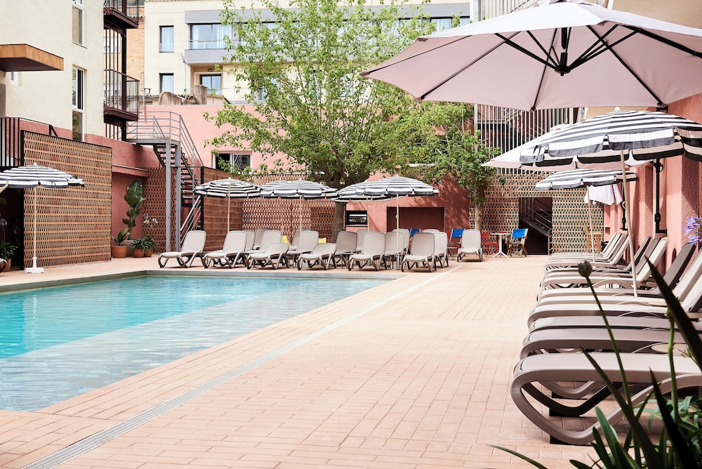 tent Lloret de Mar — Swimming pool in Lloret de Mar, Catalonia