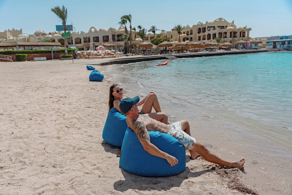 Sunny Days Palma De Mirette Resorts & Spa - All inclusive — Beach in Hurghada, Red Sea