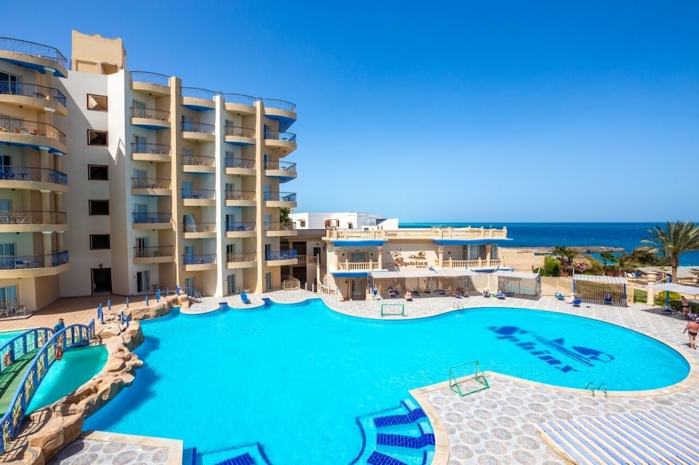 Sphinx Aqua Park Beach Resort - All Inclusive — Swimming pool in Hurghada, Red Sea
