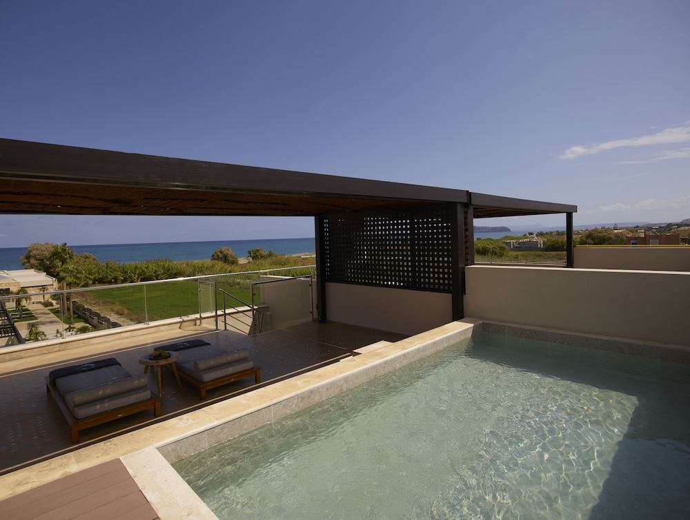 Asterion Suites & Spa - Designed for Adults — Swimming pool in Platanias