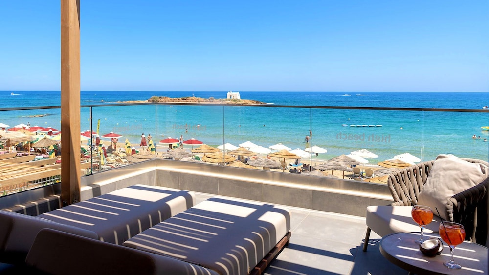High Beach Hotel — Beach in Malia