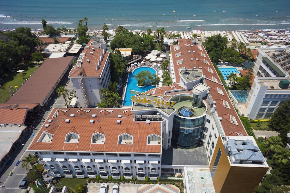 Side Star Beach Hotel - Ultra All Inclusive — Hotel building in Side