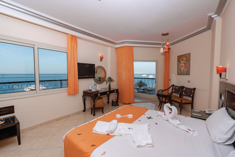 King Tut Aqua Park Beach Resort — Hurghada, Red Sea