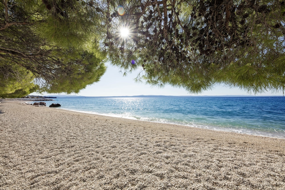 Bluesun Hotel Neptun — Beach in Tucepi, Split-Dalmatia