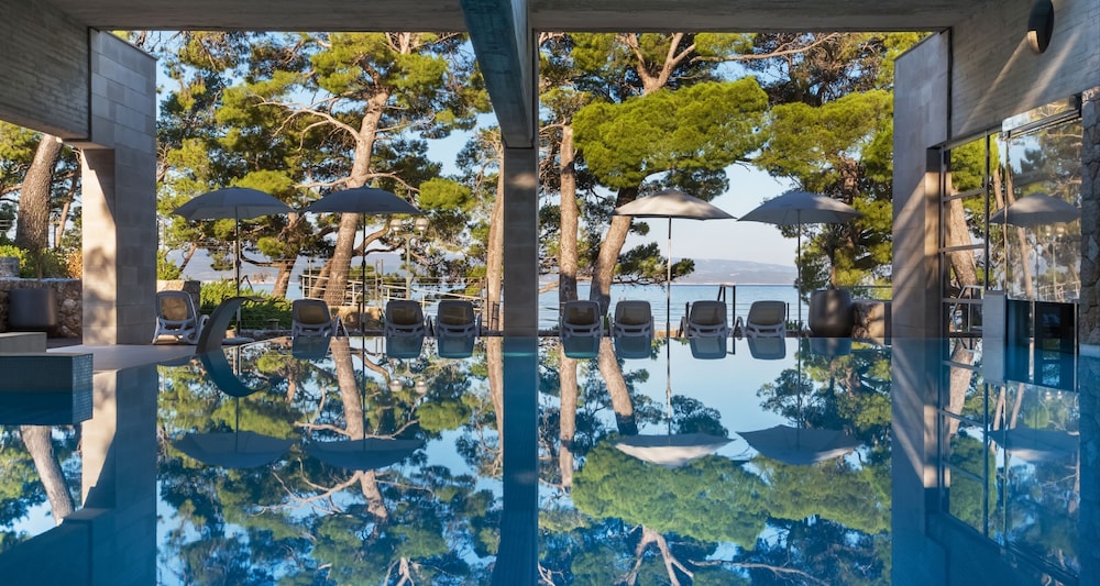 Bluesun Hotel Soline — Swimming pool in Brela, Split-Dalmatia