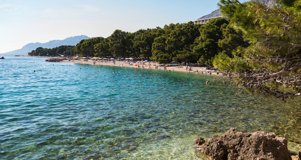 Bluesun Hotel Soline — Beach in Brela, Split-Dalmatia