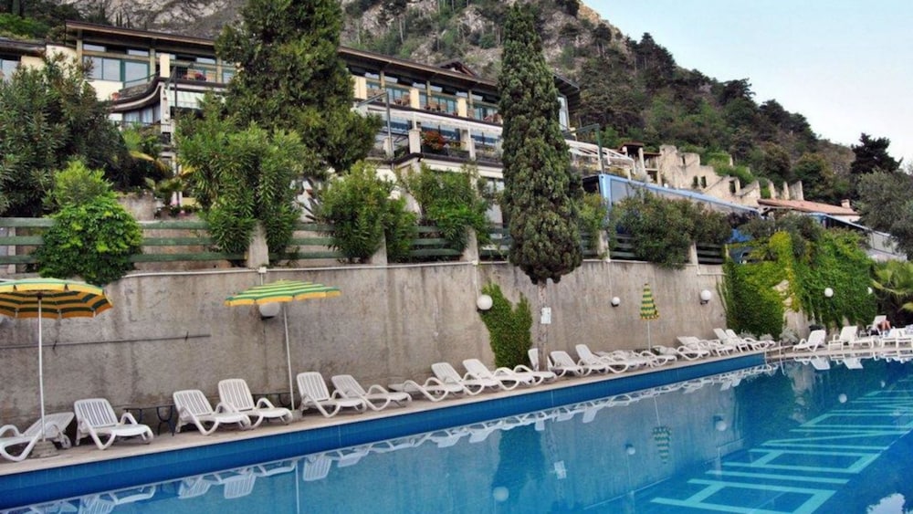 La Limonaia Hotel & Residence — Swimming pool in Limone sul Garda, Lombardy