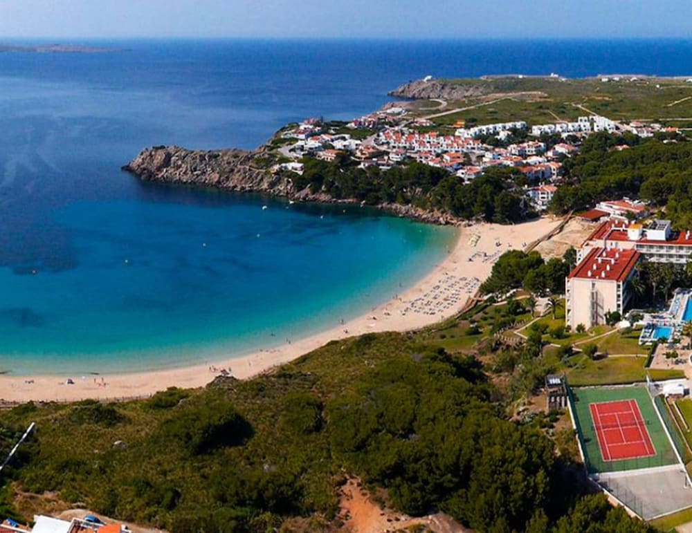 Club Hotel Aguamarina Waterpark — View in Arenal d'en Castell, Balearic Islands