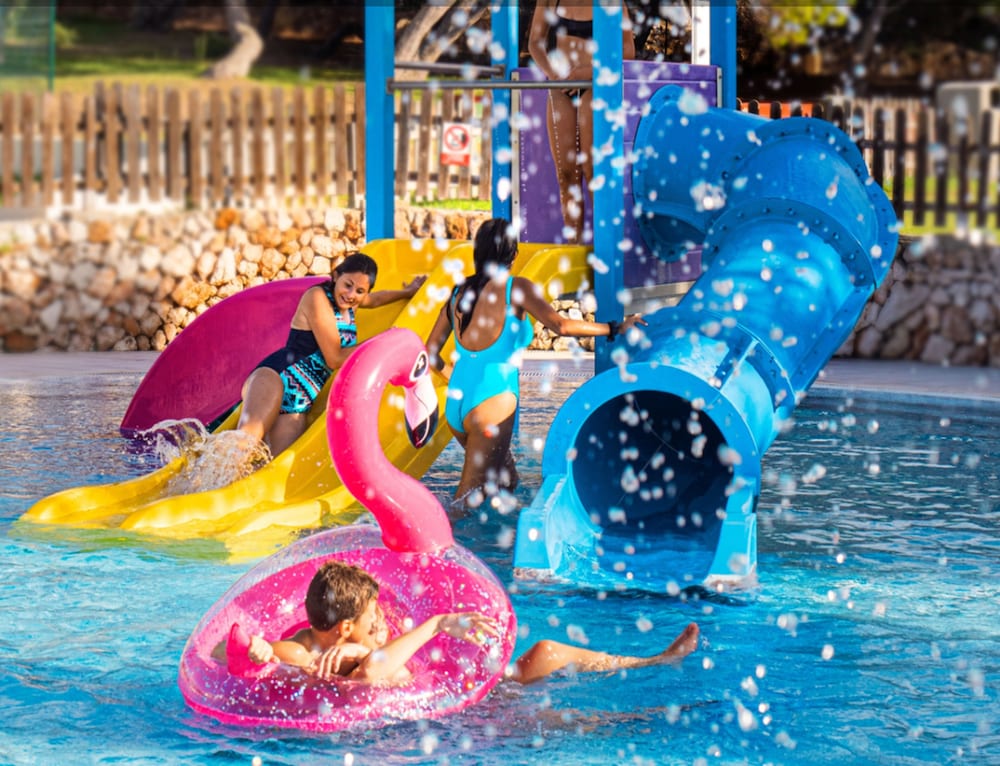 Club Hotel Aguamarina Waterpark — Pool in Arenal d'en Castell, Balearic Islands