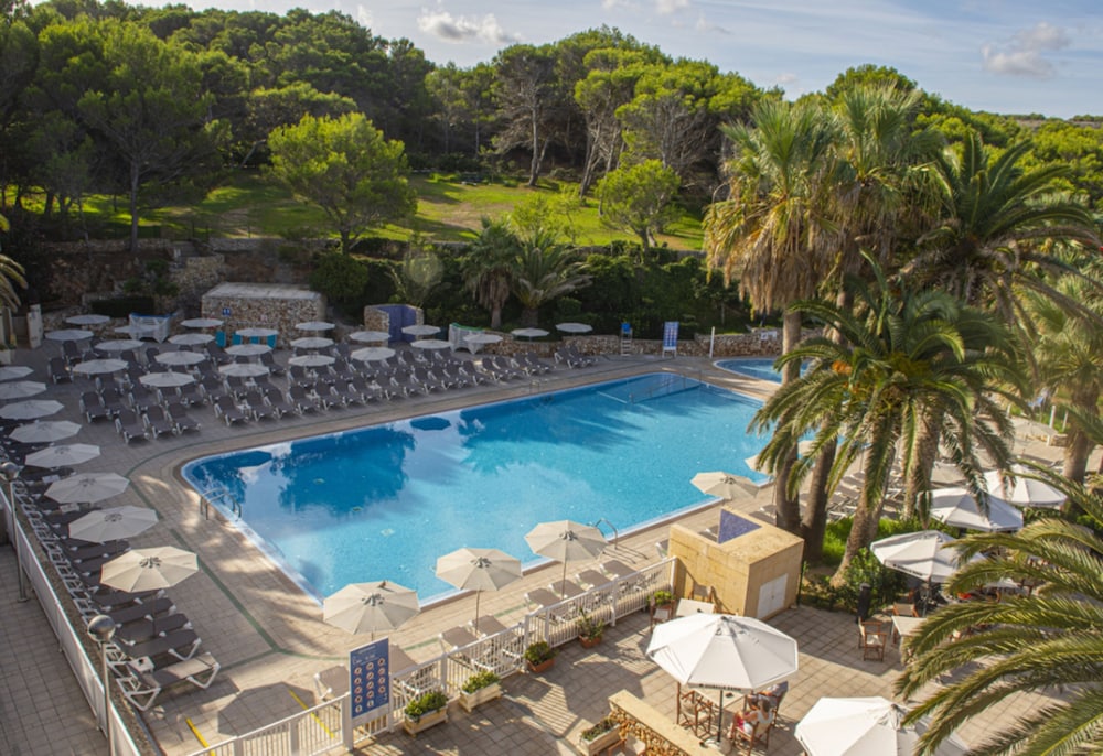 Club Hotel Aguamarina Waterpark — View in Arenal d'en Castell, Balearic Islands