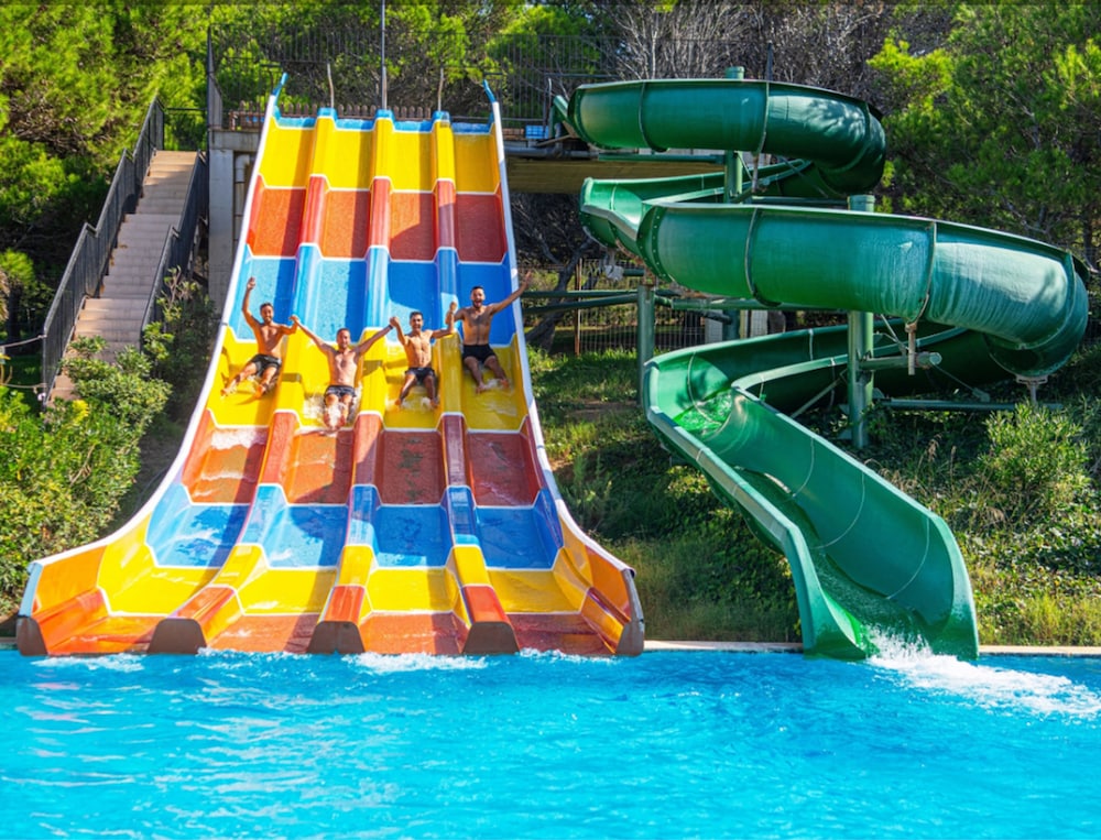 Club Hotel Aguamarina Waterpark — Pool in Arenal d'en Castell, Balearic Islands