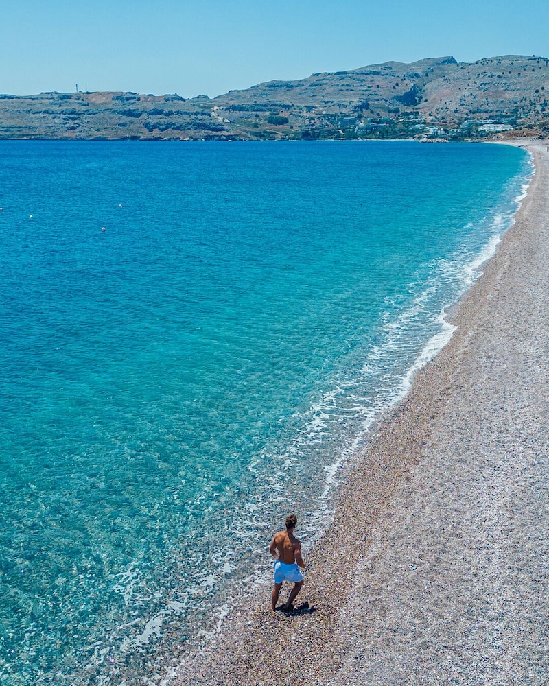 Atrium Palace Thalasso Spa Resort & Villas — Beach in Kalathos, South Aegean