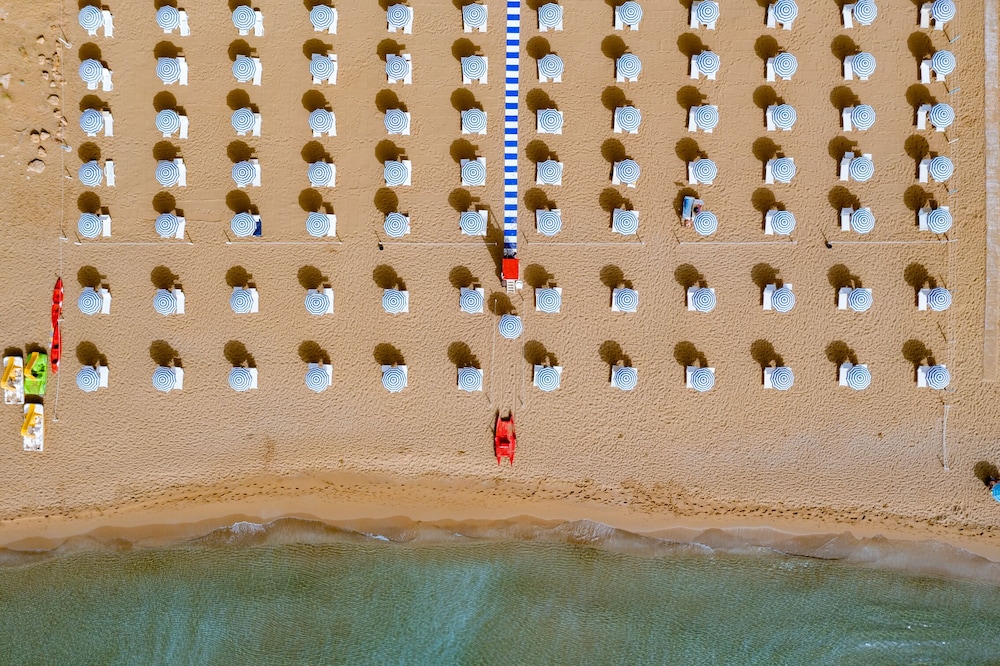Hotel Club Eloro — Beach in Noto, Sicily