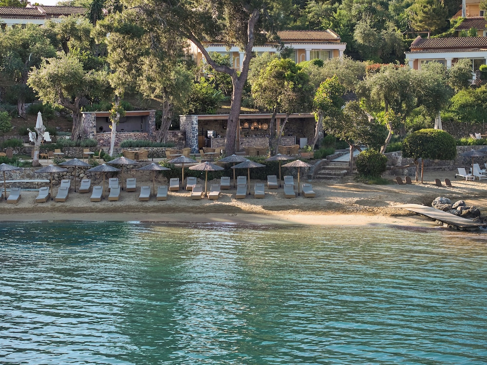 Grecotel Eva Palace — Beach in Dassia, Ionian Islands