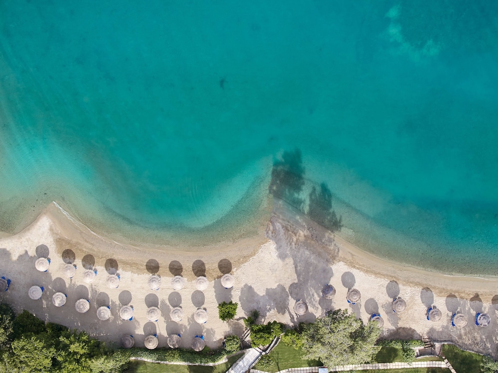 Grecotel Eva Palace — Beach in Dassia, Ionian Islands