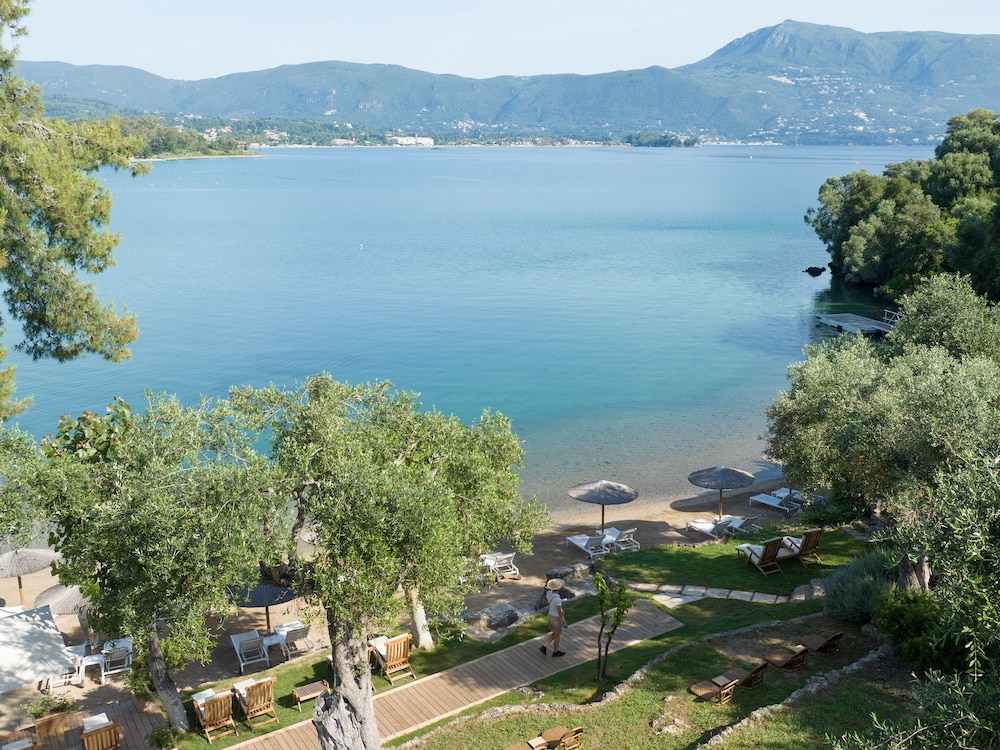Grecotel Eva Palace — Beach in Dassia, Ionian Islands