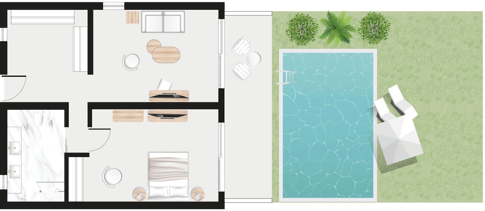 Grecotel LUX ME Kos — Swimming pool in Psalidi, South Aegean
