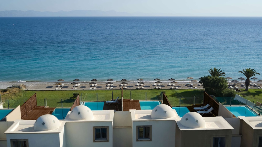 The Ixian Grand & All Suites - Adults Only — Beach in Ialyssos, South Aegean