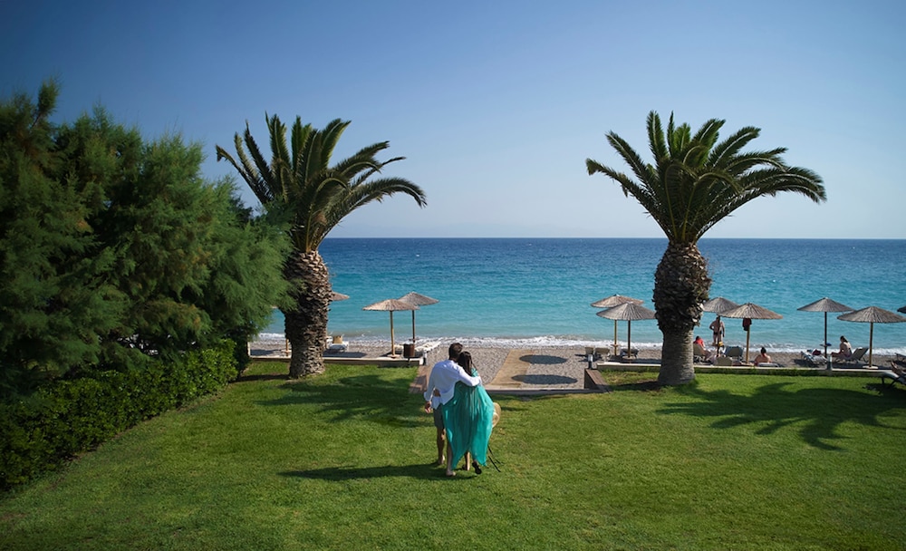 The Ixian Grand & All Suites - Adults Only — Beach in Ialyssos, South Aegean