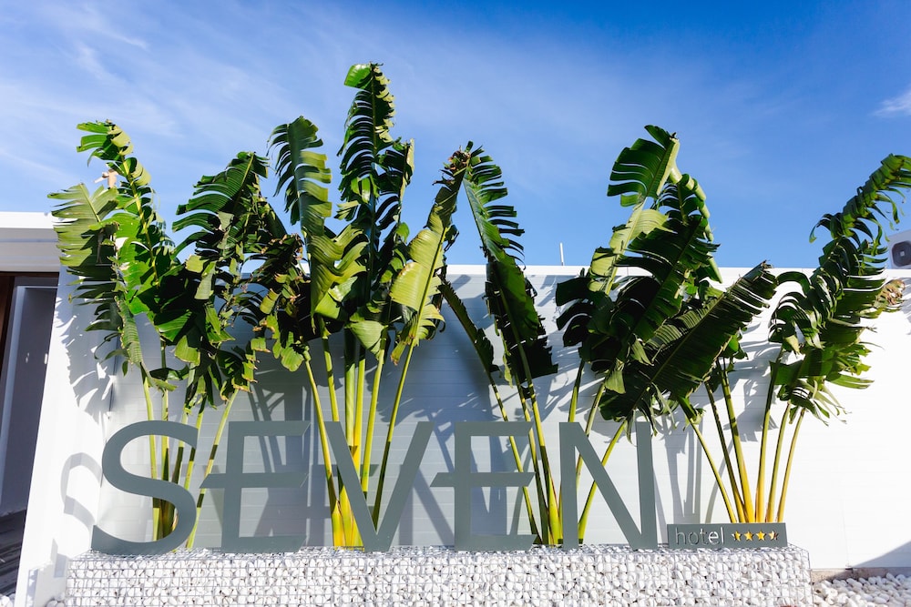 Seven Hotel & Wellness - Caters to Gay Men — Hotel building in Maspalomas, Canary Islands