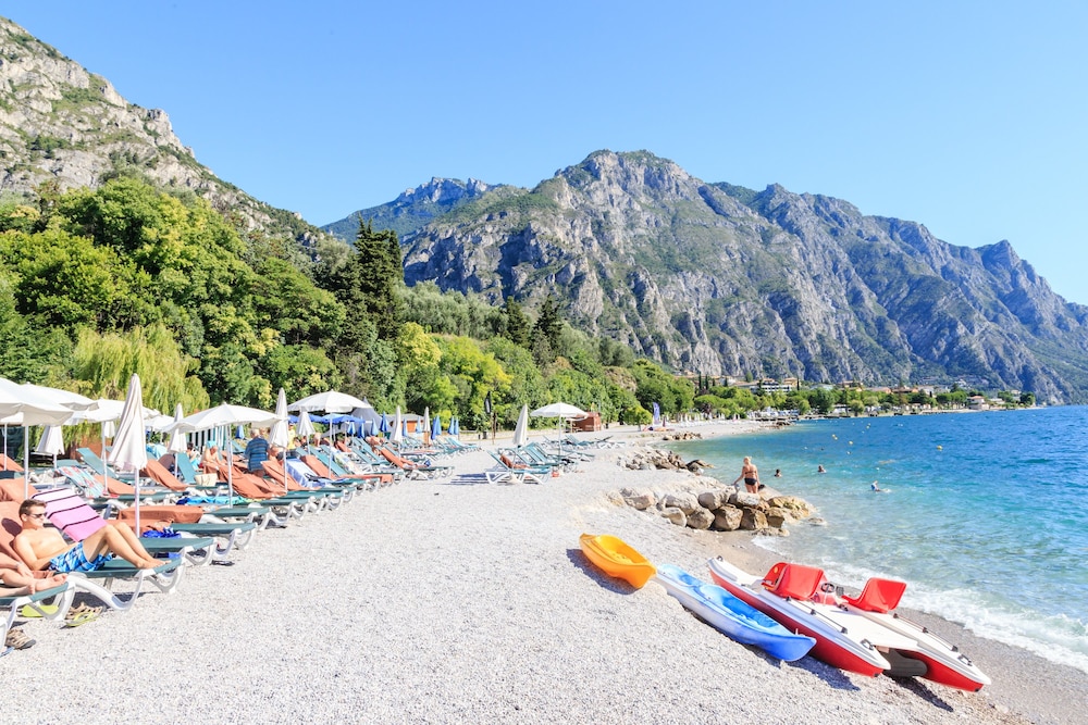 Hotel Cristina — Beach in Limone sul Garda, Lombardy