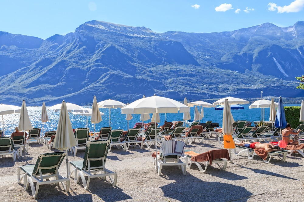 Hotel Cristina — Beach in Limone sul Garda, Lombardy
