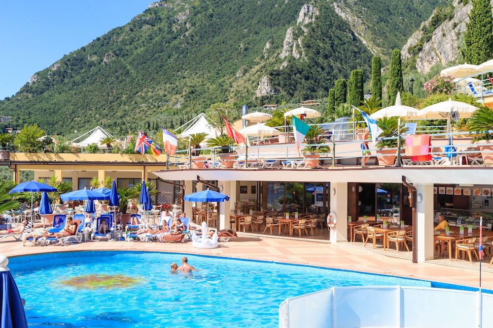Hotel Cristina — Swimming pool in Limone sul Garda, Lombardy
