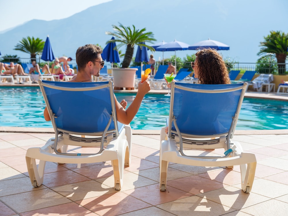 Hotel Cristina — Swimming pool in Limone sul Garda, Lombardy