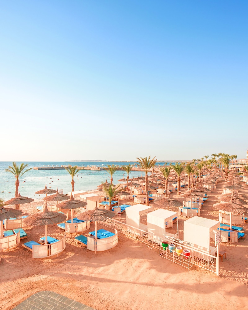 Pickalbatros Aqua Blu Resort - Hurghada — Beach in Hurghada, Red Sea