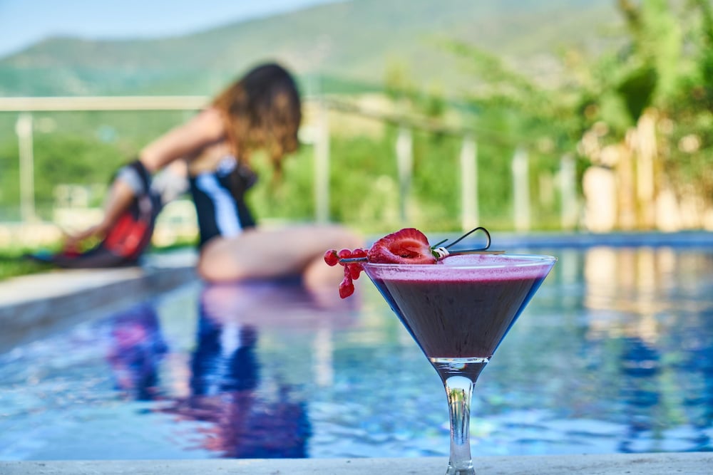 Pantokrator Hotel — Swimming pool in Barbati, Ionian Islands