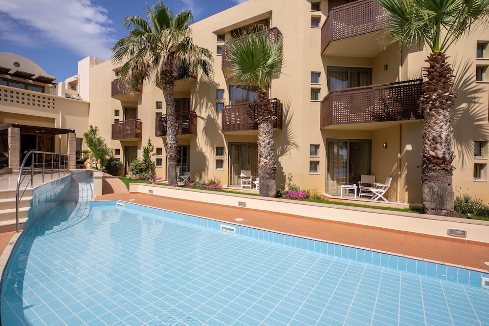Giannoulis Santa Marina Plaza - Adults Only — Hotel building in Chania