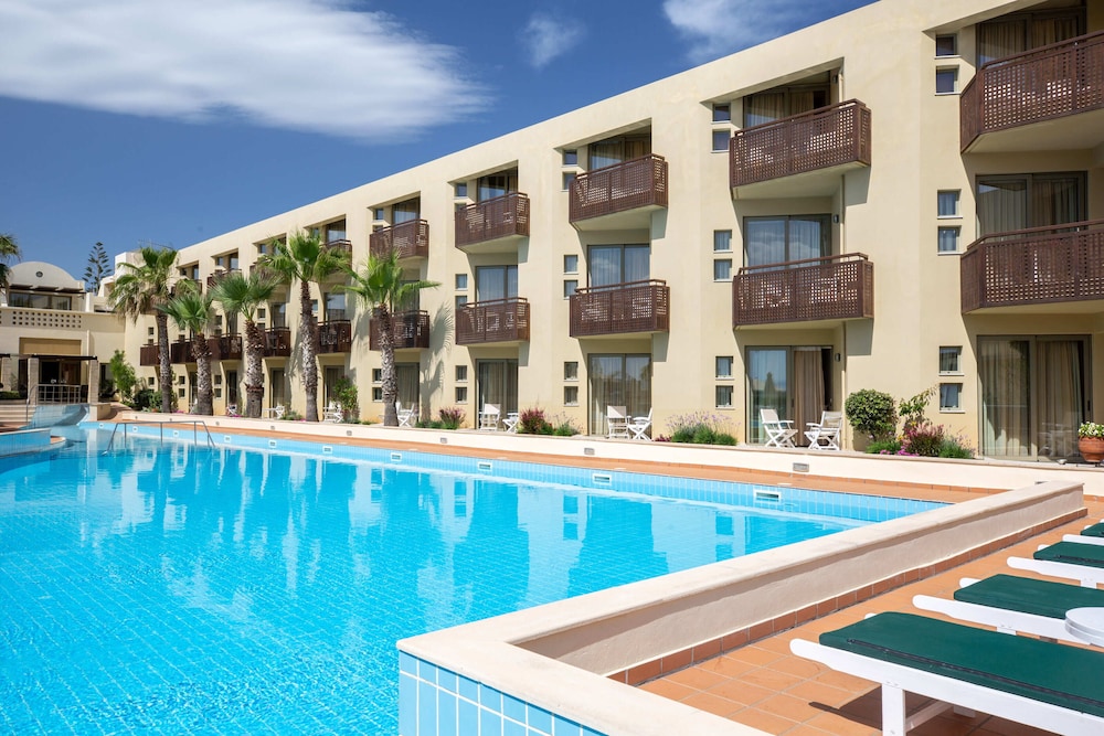 Giannoulis Santa Marina Plaza - Adults Only — Hotel building in Chania