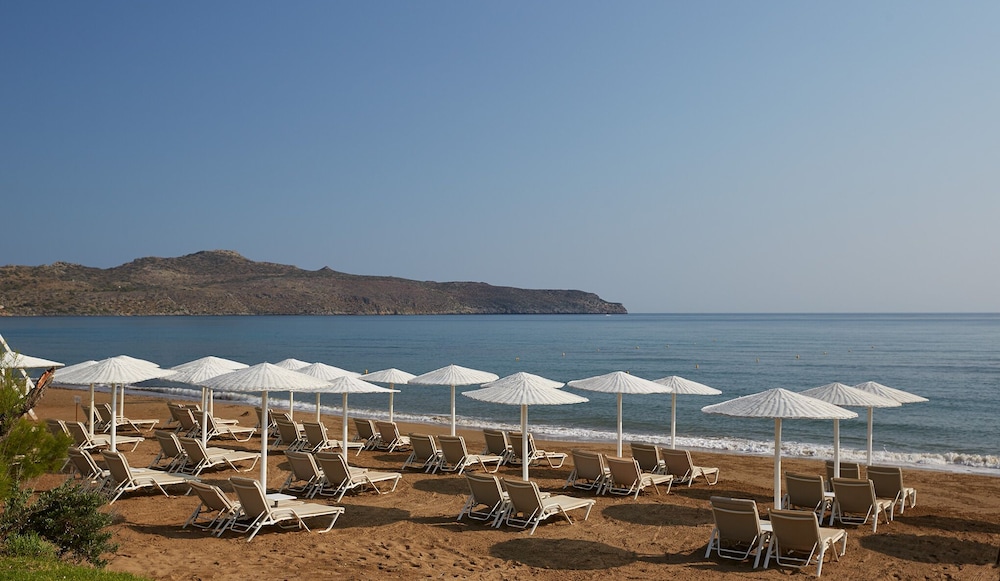 Giannoulis Santa Marina Plaza - Adults Only — Beach in Chania