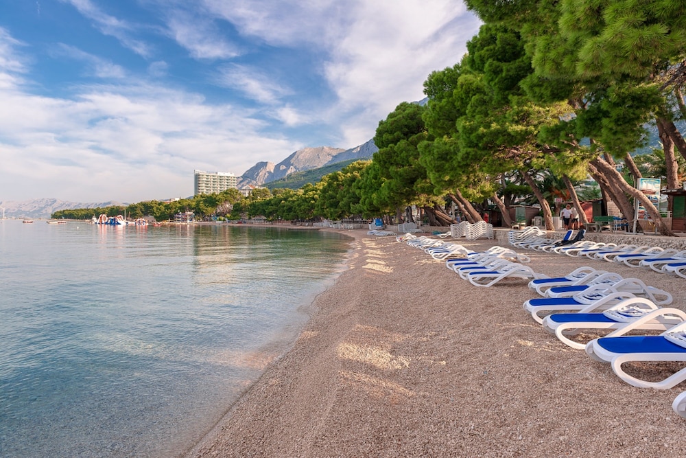 Valamar Meteor Hotel — Beach in Makarska, Split-Dalmatia