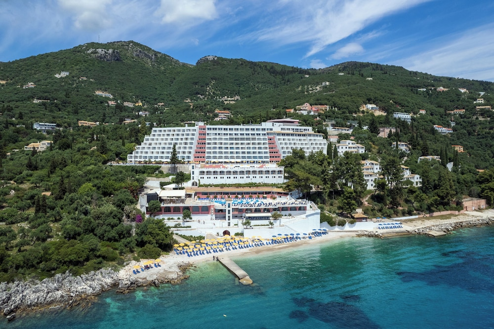 Sunshine Corfu Hotel & Spa All Inclusive — Beach in Nisaki, Ionian Islands