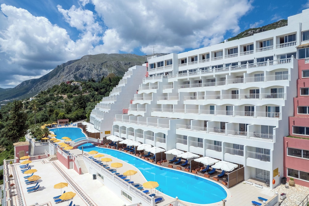 Sunshine Corfu Hotel & Spa All Inclusive — Hotel building in Nisaki, Ionian Islands