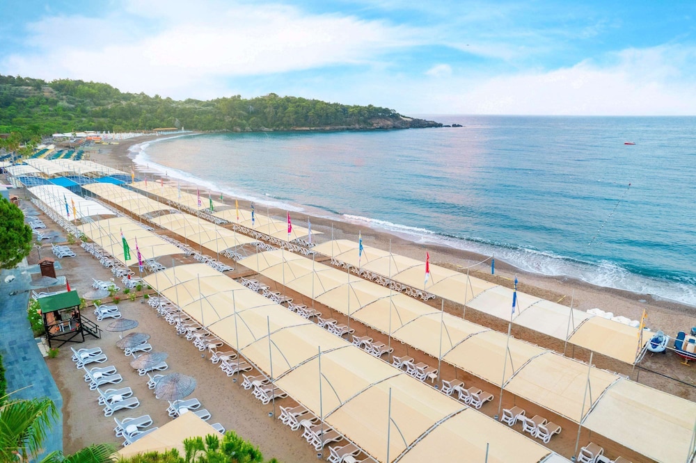 Arycanda Kirman Premium - Ultra All Inclusive — Beach in Okurcalar