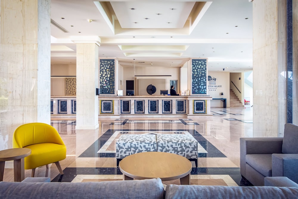 Kresten Palace Hotel — Hotel building in Kallithea (Rhodes), South Aegean