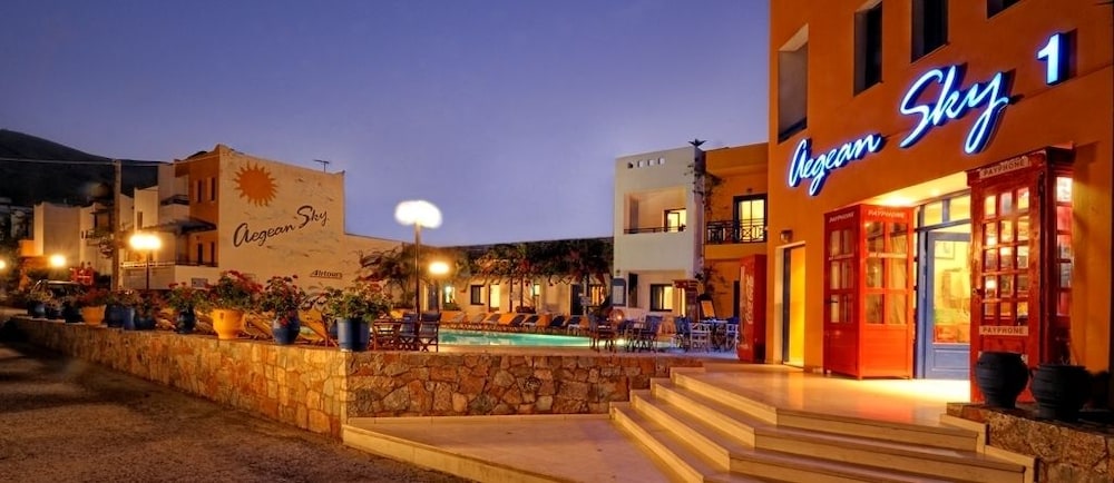 Aegean Sky Hotel & Suites — Outdoor in Malia