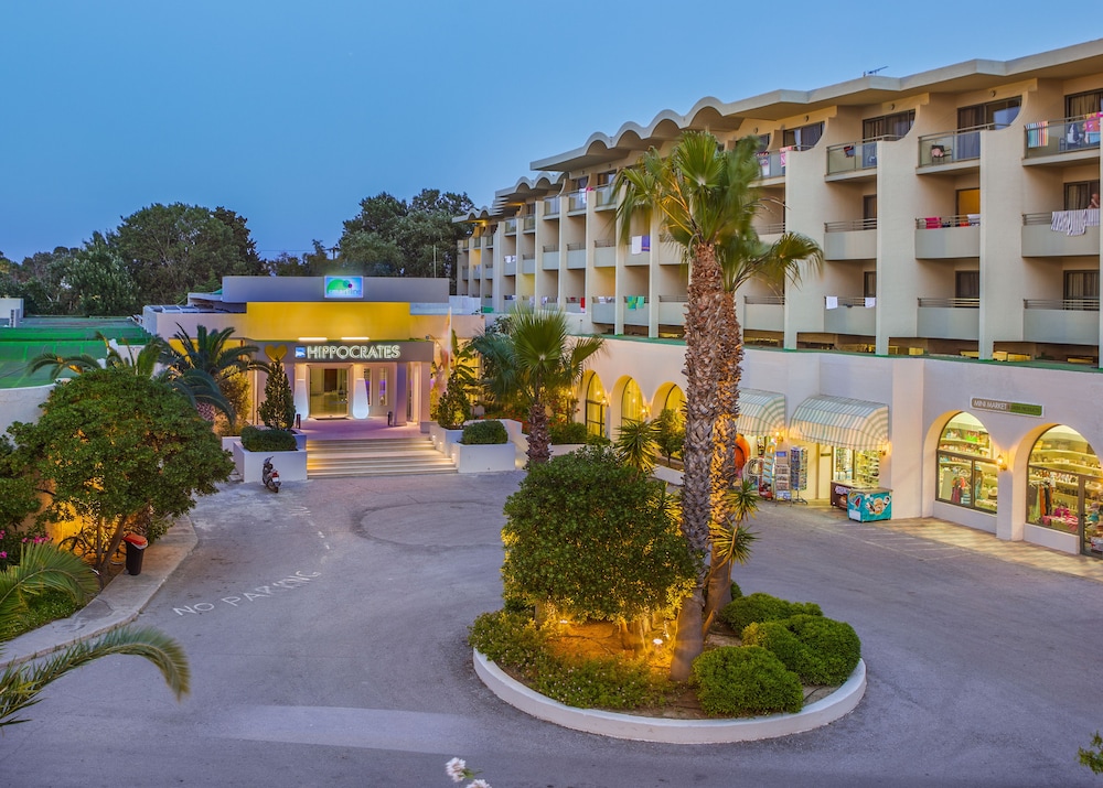 Kipriotis Hippocrates Hotel by Anayia All Inclusive Resorts — Hotel building in Psalidi, South Aegean