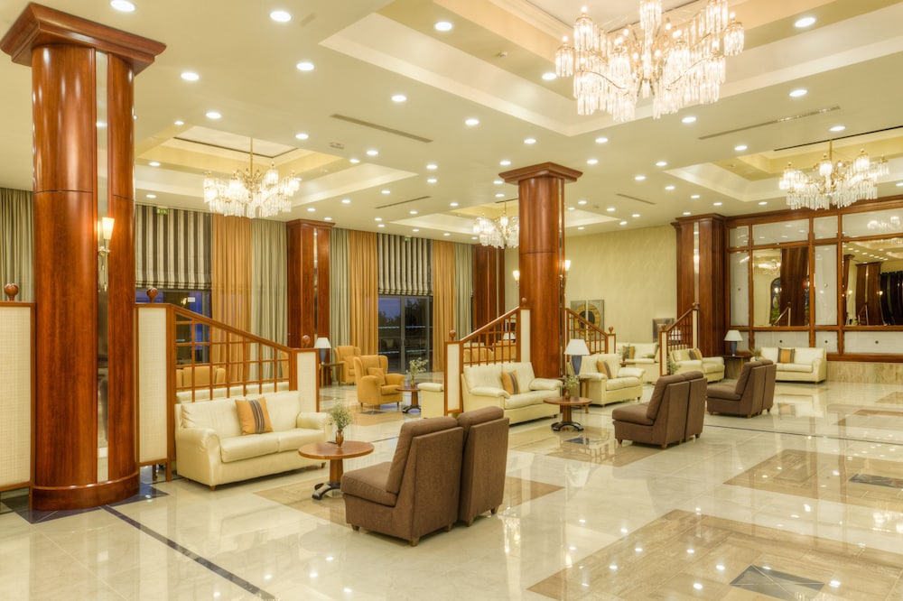 Kipriotis Panorama Hotel & Suites by Anayia All Inclusive Resorts — Hotel building in Psalidi, South Aegean