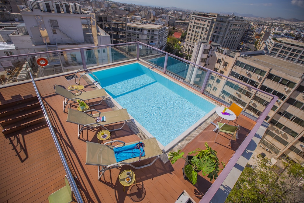 Novus City Hotel — Swimming pool in Athens, Attica