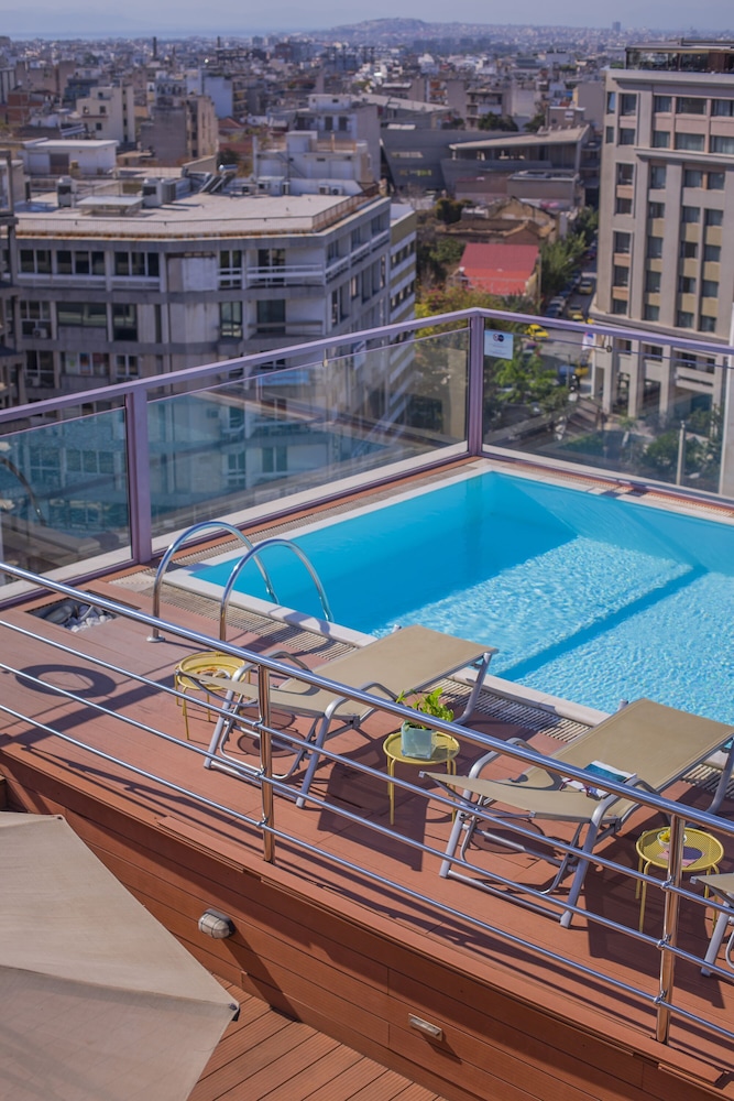 Novus City Hotel — Swimming pool in Athens, Attica