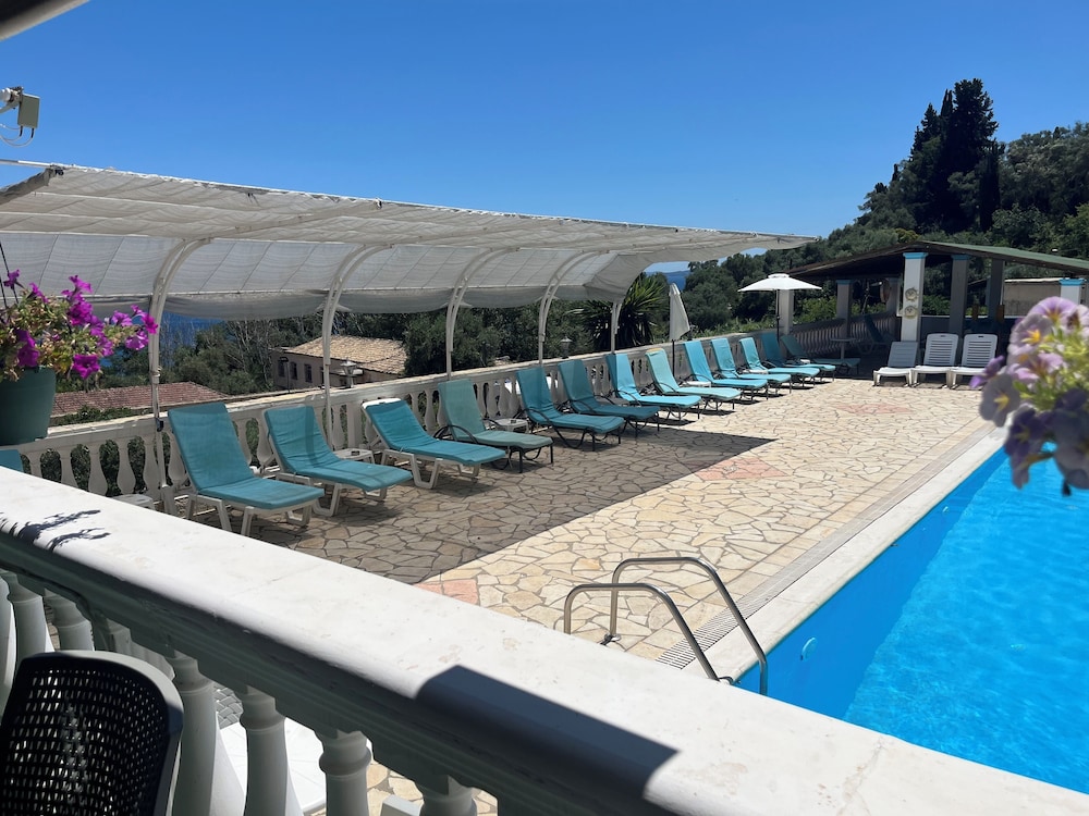 Andromaches Holiday Apartments — Swimming pool in Benitses, Ionian Islands