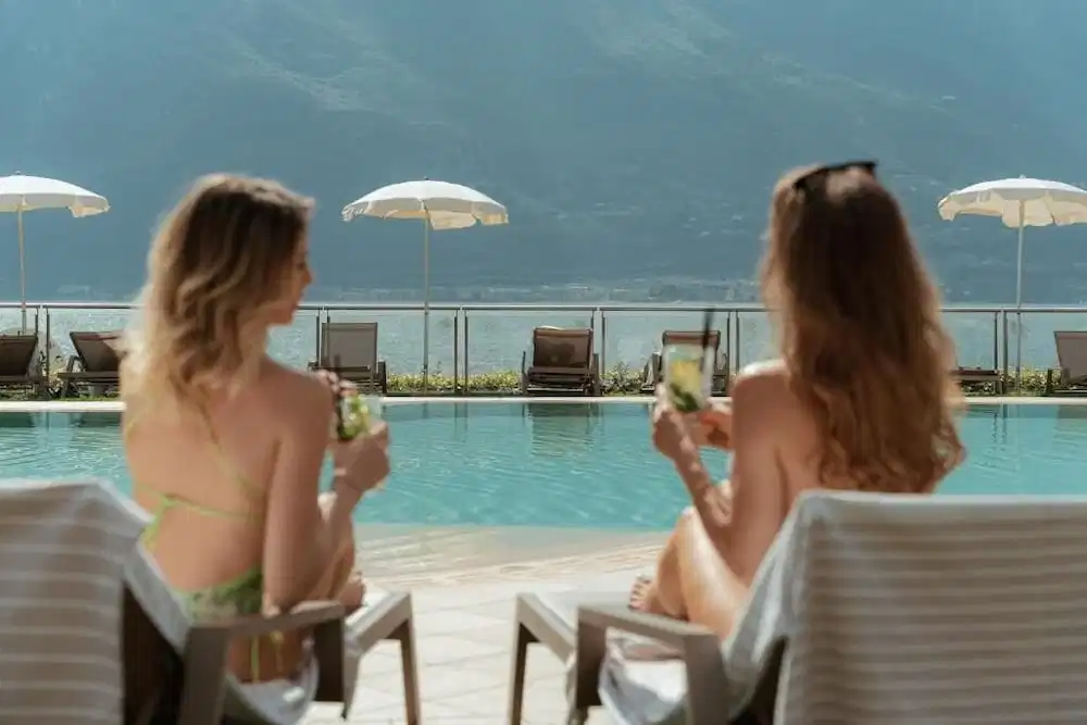Hotel Du Lac — Swimming pool in Limone sul Garda, Lombardy