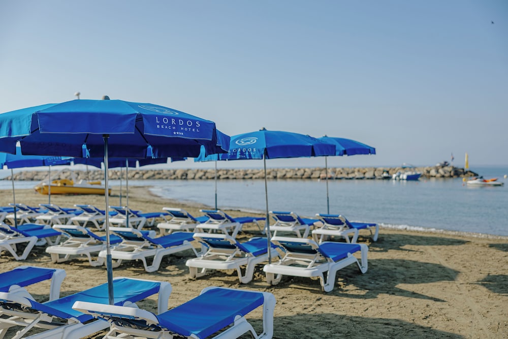 Lordos Beach Hotel & Spa — Beach in Oroklini, Larnaca Region