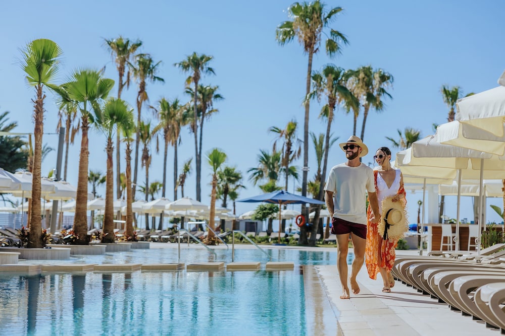 Lordos Beach Hotel & Spa — Swimming pool in Oroklini, Larnaca Region