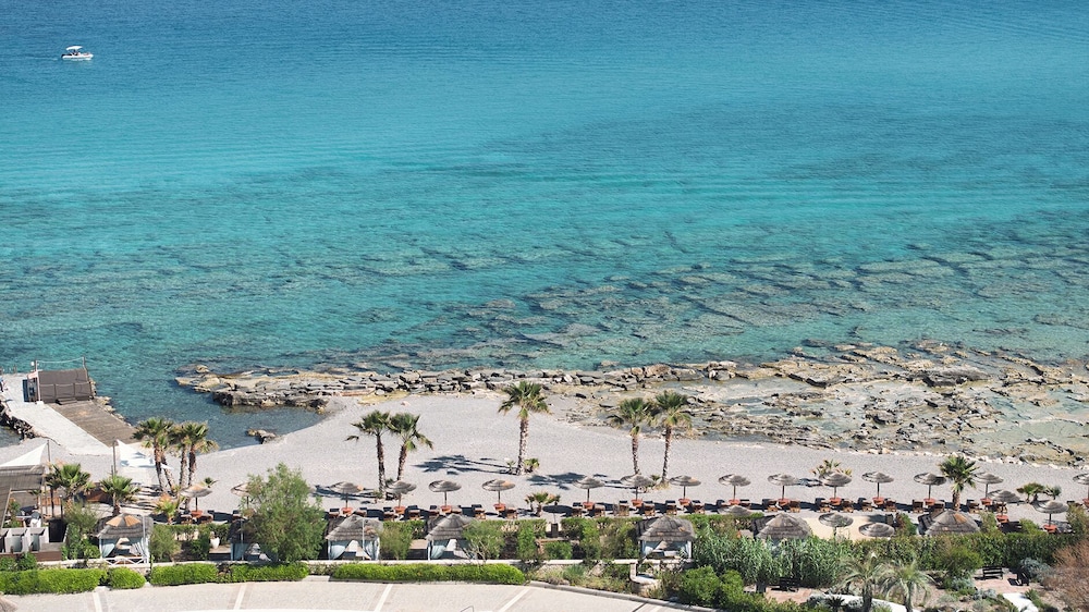 Aquagrand Artistic Luxury Beach Resort - Adults Only — Beach in Lindos, South Aegean