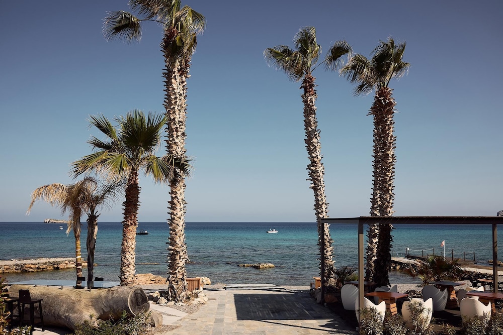 Aquagrand Artistic Luxury Beach Resort - Adults Only — Beach in Lindos, South Aegean